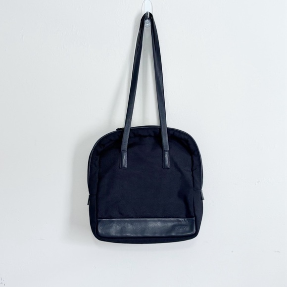 Tumi Handbags - TUMI Laptop Briefcase Art Folio Zip Case Bag in Black BALLISTIC Nylon/Leather